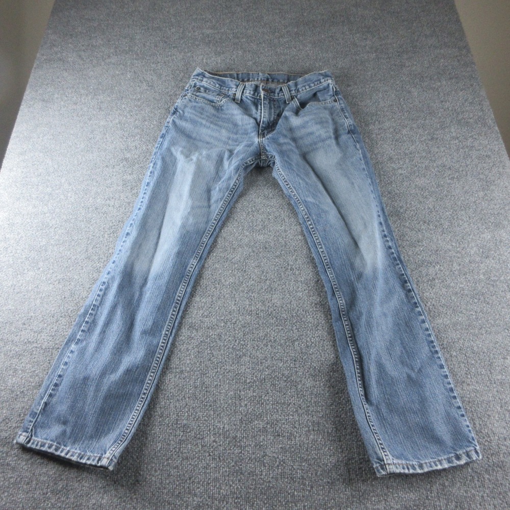 Levis 559 Jeans Mens 30x31‎ Blue Straight Leg Medium Wash Distressed Denim Pants